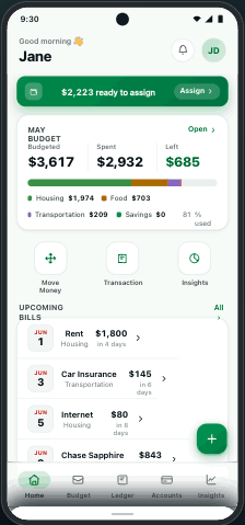 ReadyCents on mobile
